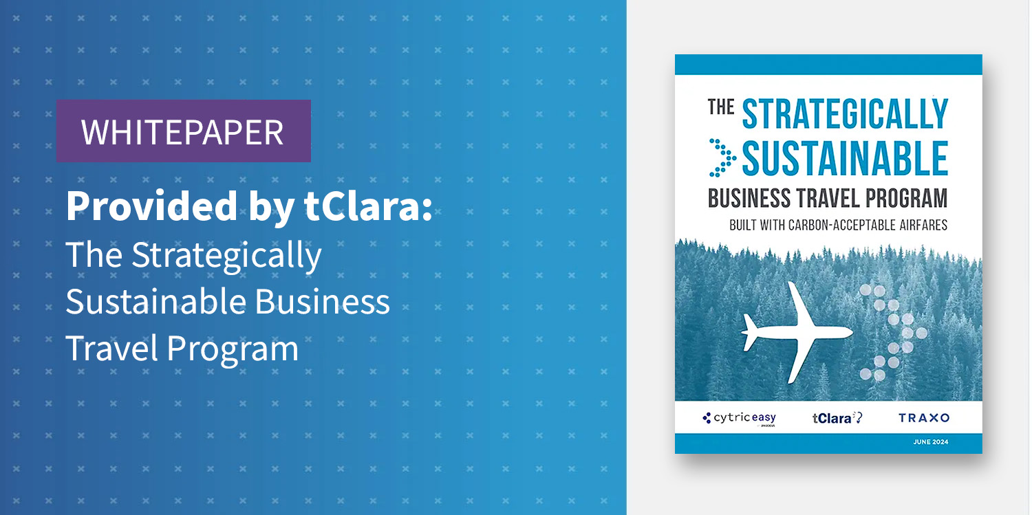 The Strategically Sustainable Business Travel Program eBook Thumbail